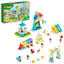 レゴ(LEGO)デュプロデュプロのまちたのしい!ゆうえんち10956おもちゃブロックプレゼント幼児赤ちゃんジェットコースター男の子女の子2歳以上