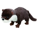 イワヤ(IWAYA)カワウソコツメちゃん電池で動くぬいぐるみペット癒し歩く鳴く3歳本体サイズW90xH120xD270mm
