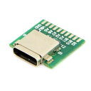 JSER DIY 24PIN USB 3.1タイプCオス&メスプラグ&ソケットコネクターSMTタイプWITH PCボードJSER 1セット(2)