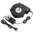 GDSTIME140MMX40MMDC12V換気扇冷却遠心ファン、シロッコファン送風機(AC100V~240V駆動速度制御付き)、キャビネット冷却レシーバーアンプ用DVRプレイステーションXBOXコンポーネント冷却ファン機器(2)