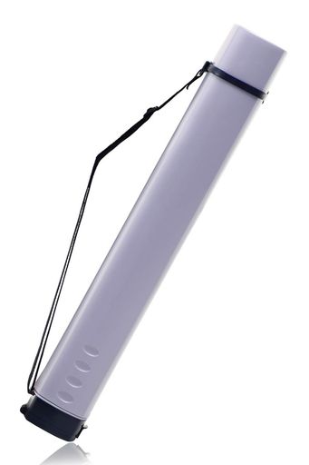 ポスターケース図面ケースアジャスターケース製図プレイマットケース筒(角筒62cm~105cm(ライトパープル))ZEROPORTJAPAN