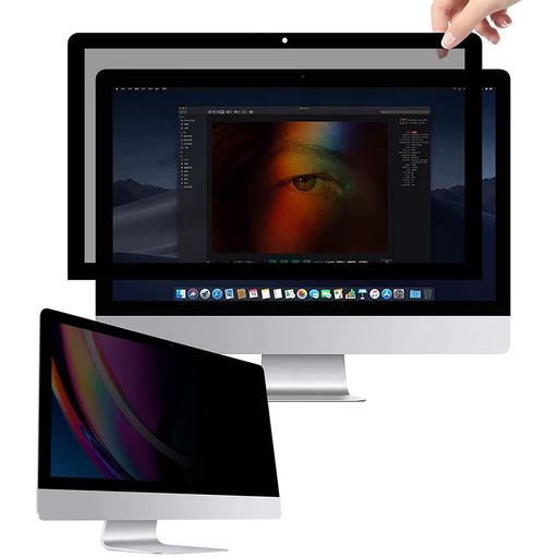 粘着式iMac21.5インチ用の覗き見防止保護フィルムプライバシーフィルター液晶保護フィルムブルーライト..