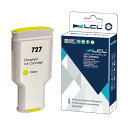 LCLHP用727XLF9J78AB3P21A300ML大容量(1パックイエロー)互換インクカートリッジ対応機種:HPDESIGNJETT1500T2500T2...