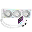 ThermalrightHyperVision360UBARGBWhiteCPUAIOクーラー、360mmラジエーター、マグネットパネル-IPSLCDスクリーン、480x480解像度、AM4/AM5;Intel