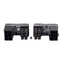 CABLECC ATX 6PIN FEMALE TO 6PIN MALE 180 DEGREE ANGLEDPOWER ADAPTER FOR DESKTOPS GRAPHICS CARD(2)