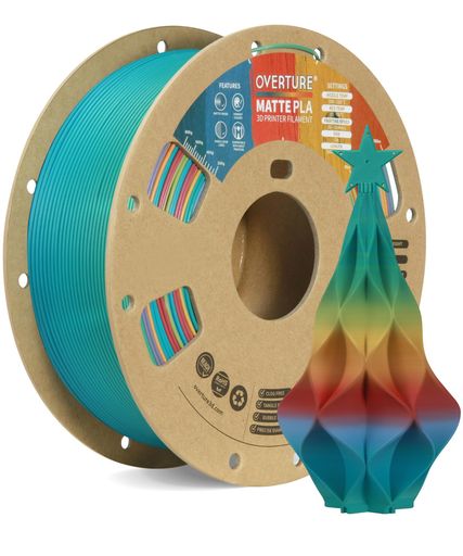 OVERTURE PLA ե 3Dץ󥿡Ǻ 3D 3Dץ󥿡 ե 1.75MM 1KGס ⤤ˡ...