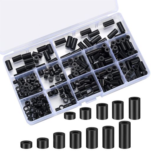 PENGLIN 230PCS ʥ饦ɥڡ ݷ M3 M4ͥ ABS ʥݷڡ å   ...
