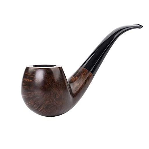 Freesun天然木パイプ喫煙具セット木製喫煙パイプタバコパイプスタンド付き耐高温彼氏、夫、父誕生日プ..