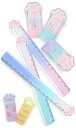 Edges42鉛筆削り手動ミニ携帯定規15cm小学生肉球文房具6点セット(6)