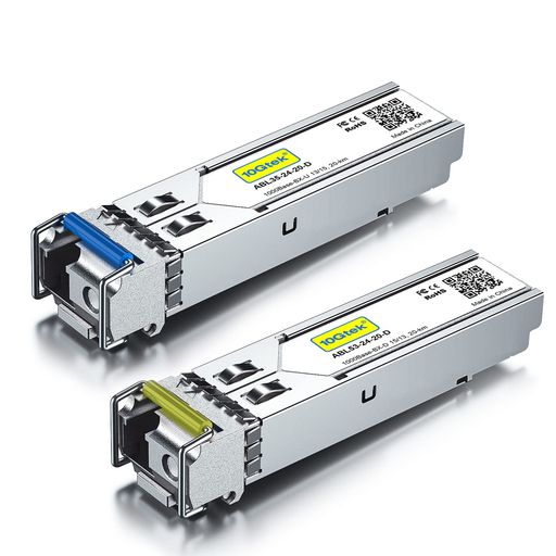 1000BASE-BIDI SFP⥸塼  1.25G SFP BIDI ȥ󥷡С 1550NM/1310NM SMF ...