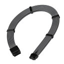 EZDIY-FAB12VHPWR電源専用PSUケーブル延長スリーブケーブル、16ピン(12+4)PCIe5.0コネクタオス-メス、RTX4070TiSuper、4080Super、4090用、16AWG30CMケーブル(2)