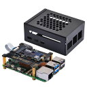 GeeekPiメタルケースN05PCIeM.2Key-MNVMeSSDPCIe周辺機器ボードRaspberryPi5用、サポートM.2NVMeSSD22302242
