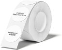 NIIMBOTラベルメーカー本物のテープラウンド0.83X0.83インチ(21X21MM)プリンターステッカーペーパーB1/B21/B3Sラベルメーカーの自己粘...