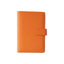 Costownsシステム手帳高級レザーA66穴ペンホルダー付き4枚カード収納可リフィル80枚付属日記帳ノート手帳メモ帳ビジネス手帳事務用品ビジネスオフィス用品卒...