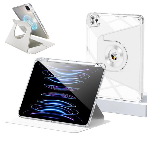 iPad9.7ケースiPad第6世代第5世代(2018/2017)/Air2/Airカバー360度回転取り外し可能なマグネット背面全透明ペン収納オートウェイクアップ/スリープ機能iPad9.720182017/Air
