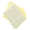 METALLIXITYラウンドナンバーステッカー番号シール数字ラベル15mm15シートコートペーパー数字1-100自己粘着家庭用収納ボックス用メールボックス用ブ...