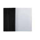 レールファイルa4厚とじa4ファイル10冊セット130ページ書類を綴じるスライドファイル製本ファイルクリアファイル収納ホルダー書類分類クリアファイルa4プレゼン...