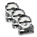 互換テプラテープ9mm白キングジムテプラカートリッジSS9KテプラPROSR170SR-R2500pSR5500PSR5900Pてぷらーテープ3個