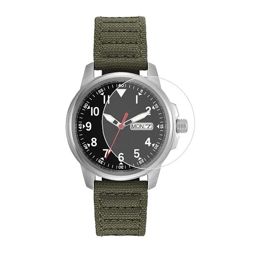 45mm45ミリ直径腕時計円型用PET液晶保護フィルム超薄型高透過率気泡ゼロ反射防止全面保護簡単に貼れます[3枚パック]