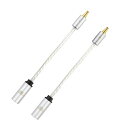 OKCSCIE40PRO3.5MM変換変換アダプタ変換パーツIE40PROコネクタ(オス)-3.5MM(メス)OFC銀メッキ線ゼンハイザー用IE40PRO用など...