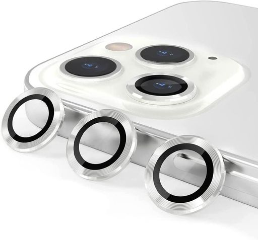 SUNNYFASHIONカメラレンズプロテクターIPHONE14PRO6.1インチとIPHONE14PROMAX6.7インチ用、9H強化ガラスメタル個別リングカバー、HDクリア、3パック(シルバー) SUNNYFASHIONカメラレンズプロテクターIPHONE14PRO6.1インチとIPHONE14PROMAX6.7インチ用、9H強化ガラスメタル個別リングカバー、HDクリア、3パック(シルバー)