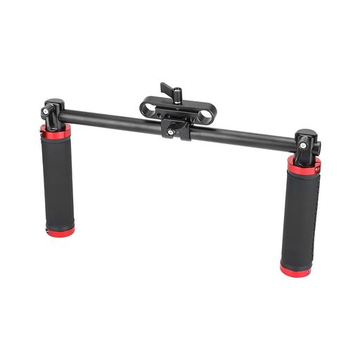 SZRIGハンドルグリップフロントハンドバークランプマウント15mmロッドクランプ付き15mmロッドサポートシステムショルダーリグ用(赤) SZRIGハンドルグリップフロントハンドバークランプマウント15mmロッドクランプ付き15mmロッドサポートシステムショルダーリグ用(赤)