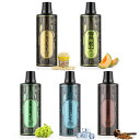 ARASHI電子タバコVAPE交換用POD充填済みカートリッジ5風味セット2入り本体含まれない25000回吸引可能べイプ互換カートリッジニコチン0&タール0爆煙...