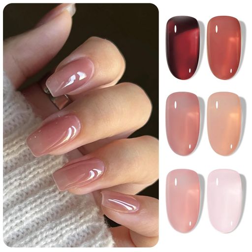 BORNPRETTYジェルネイルカラージェル6色セットシアーカラージェルジェルポリッシュキットセットセルフネイルサロン級透け感ありジェルネイルセット BORNPRETTYジェルネイルカラージェル6色セットシアーカラージェルジェルポリッシュキットセットセルフネイルサロン級透け感ありジェルネイルセット