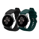 KWMOBILE 2X 交換ベルト GOOGLE PIXEL WATCH 3 41MM / PIXEL WATCH 2 / PIXEL WATCH 1対応 バンド - シリコンバンド ソフト TPU 耐久性(2)