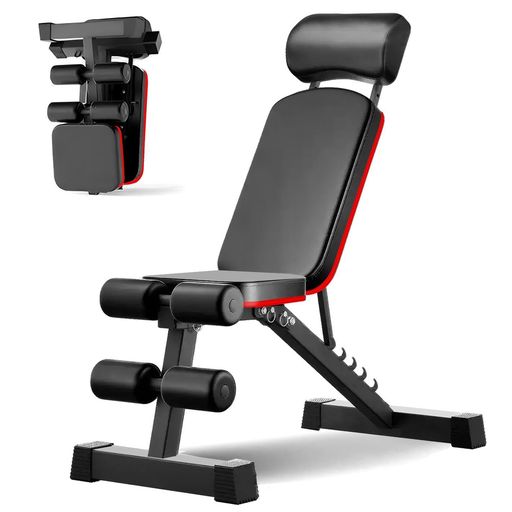 トレーニングベンチ折りたたみ式インクラインベンチフラットベンチ角度調整可変式ベンチベンチプレス台..