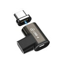 HYDOODUSB-C変換アダプタマグネットTYPE-C【USB3.140GbpsPD140W4K/60Hz】24ピンUSBC変換アダプタータイプCThunderbot3急速充電磁石防塵ForMacBok