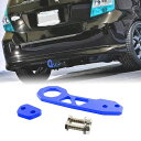VEHSUN牽引フック車用高強度リアアルミ製レーシングフックアクセサリー国産車汎用青