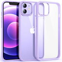 SupdealiPhone12/iPhone12Pro用耐衝撃透明ケース米軍MIL規格SGS認証黄ばみ防止ワイヤレス充電対応ストラップホール付き耐久性クリアで透明なハード背面パネルソフトシリコンエッジアイフォン12/…