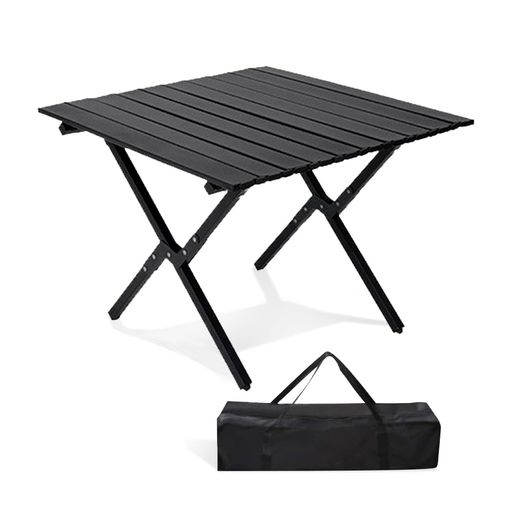 アウトドア折りたたみテーブルロールトップテーブル軽量コンパクトキャンプテーブル簡単組立収納バッグ..