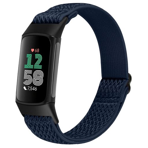 【ENKIC】バンド対応FITBITCHARGE6/CHARGE5ナイロン弾性スポーツ交換用リストバンド快適なフィット感、ファッショナブルで多用途チャージ6/チャージ5手首バンド男性にも女性にも適しています