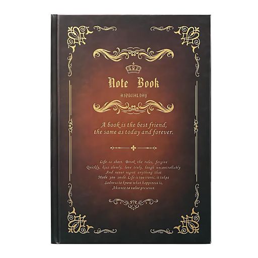 Copeflapアンティークノートa5日記帳ダイアリー魔導書魔法書洋書風(ブラウン)