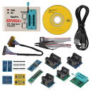 EZP2023USBSPIプログラマーフルセット+12アダプターサポート24259395EEPROMFLASHBIOSWINDOWSEZP2019対応(USBプログラマー+12アダプター)(2)