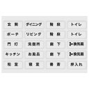 ブランセレクションスイッチシールクリア20ピースセットラベルウォールステッカークリア透明
