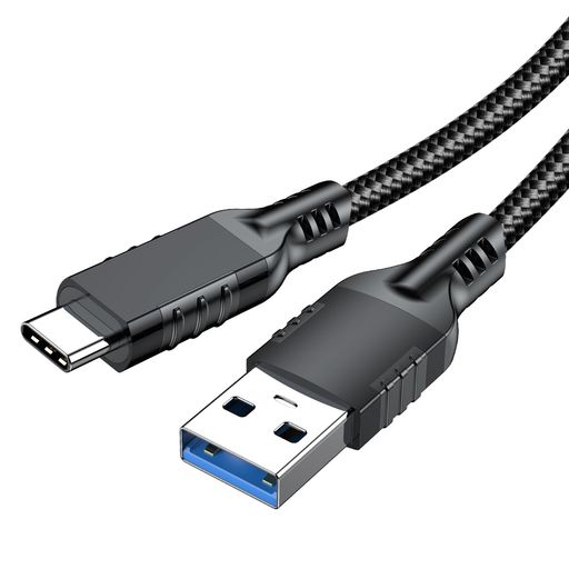 **⚡最大60W 急速充電対応 &amp; 広範囲電源供給​ : PC・ノートPC・タブレット・スマホなど様々なデバイスへ最大60W(3アンペア/20ボルト)​​ の高速充電を実現。内蔵56kΩ抵抗**で過充電/過電流からデバイスを保護し、安全な急速充電を提供します。5mの長さも確保しつつ、安定した電力供給が可能です。📱🔋 🚀最大10Gbps 超高速データ転送 (USB 3.1 Gen2規格)​​ : USB-A to USB-C接続で最大10Gbpsの超高速転送! ​スマートフォンからPCへのデータ移動​(4K動画・大量写真・音楽アルバムなど)もあっという間に完了。待ち時間を大幅短縮し、作業効率を向上させます。💻水平矢印️📱 ​🛡️プロ級耐久性! 10000回以上の折り曲げ試験クリア​​​ : 高品質ナイロンブレード採用で抜群の耐久性を実現。厳しい10000回以上の折り曲げテストをクリアしており、絡まりにくく、日常使いから荷物の出し入れまで長く快適にご使用いただけます。