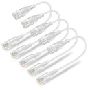 ANKULYCAT6ALANケーブル短いランケーブル0.15M10本セットRJ45コネクタ10GBPSサーバー企業様向けイーサネット有線LAN全長さ15CM業務...