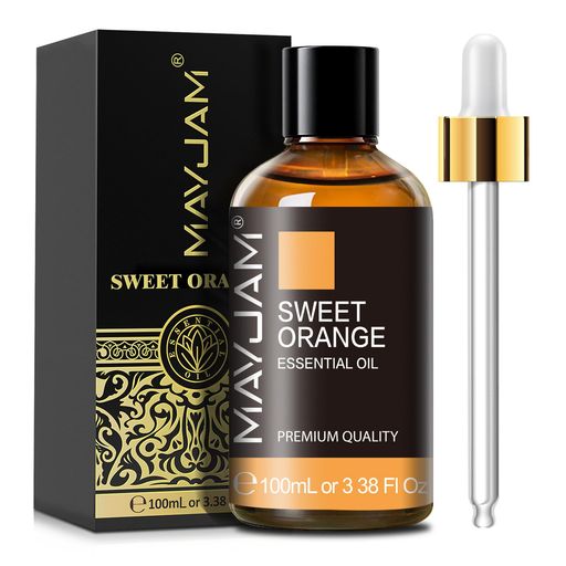 ストレスの緩和 「100%純天然精油」:スイートオレンジ精油(Citrus sinensis)100% です。人工香料、合成添加物は一切使用せず、太陽の光をたっぷりに浴びた新鮮なスイートオレンジの果皮から、一滴一滴丁寧に蒸留抽出した天然の恵みです。数千年のアロマテラピーの恵みを継承し、鮮やかな柑橘系の甘い香りが心身をリフレッシュさせ、ネガティブな感情を和らげ、明るい心境を与えるという特徴があり、ストレスを解消し、心身のバランスを整えてくれます。 「スイートオレンジ アロマオイ」このスイートオレンジオイルは、まるで太陽の光を浴びたような明るい優しさがあります。最初は瑞々しい柑橘のフレッシュな香りが鼻先に広がり、やがてまろやかな甘みが残り、心の沈んだ気分を晴れやかにしてくれます。朝から元気が出ない時、仕事や日常のストレスがたまる時、その場面に合わせて一滴滴るだけで、フルーティーな自然のパワーが心身に満ち溢れます。 「多用途」:100ml大容量仕様で、スポイト式の設計により、精油を最大限に活用することができます。長期間使用することができ、家族で共有したり、多くのDIYや各種シーンで活用したりするのに最適です。