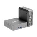 SOYOM4AirミニPC第12世代インテルAlder-LakeN95【N150よりも滑らか】最大周波数3.4GHz16GBLPDDR4512GBSATAM.22280SSDminipc4コア/4スレッド