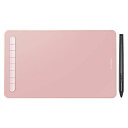 XPPenペンタブ8x5インチX3チップ搭載ペン付傾き検知ペンタブレット板タブイラストデザインテレワークお絵描ソフト付AndroidWindowsMacChromebookに対応DecoMピンク