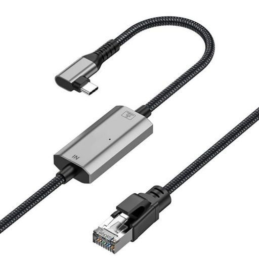 Leehitech1.2ML字型ギガビットUSBCto有線LANアダプターケーブル1000M信号伝送Type-CtoRJ45イーサネット変換ケーブル直接接続遅延なしThunderbolt3/4、iPhone15/16、 Leehitech1.2ML字型ギガビットUSBCto有線LANアダプターケーブル1000M信号伝送Type-CtoRJ45イーサネット変換ケーブル直接接続遅延なしThunderbolt3/4、iPhone15/16、