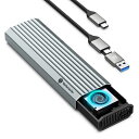 Yottamaster40GbpsM.2NVMeSSDエンクロージャ、ツールレスアルミニウムNVMeエンクロージャ、4TBM.2NVMe2230/2242/2260/2280(Mキー)対応、Thunderbolt4/3/USB4/3