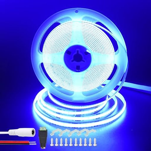 ꥢҥ(Clearhill)12VDCCOBLEDȥåץ饤(᥹+³)5M֥롼饤LED320/MϤʸ8mm...