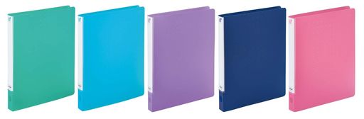 リヒトラブCUBEFIZZパンチレスファイルワンタッチ[HEAVYDUTY]A4タテ5色F-7032-7/8/10/11/125冊組み