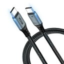USB4ケーブルUSB-CTHUNDERBOLT4/3対応PD100W対応VCOM【最新設計】2M20GBPS高速転送TYPEC急速充電サンダーボルトケーブル8K@30HZSINGLE/5K@60HZ/4K@60HZ(2)