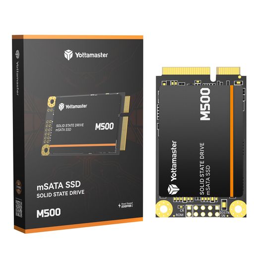 YottamasterM5002TBmSATASSDSATAIII6Gb/smSATA¢åɥơȥɥ饤ֺ500MB/s3D