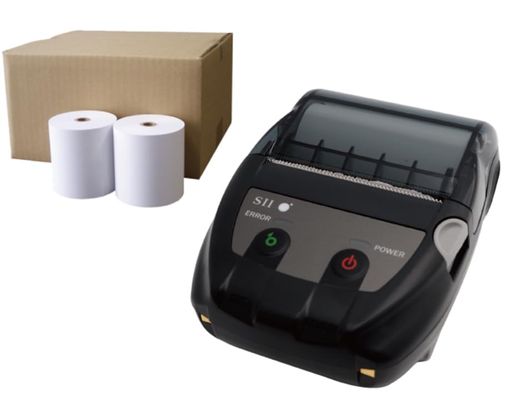 SIIモバイルプリンターMP-B20ロール紙12巻セット